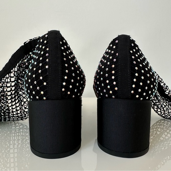 CHANEL
Resille Strass Kid Suede Patent Mary Jane Black Knee High Boots - Picture 8 of 15